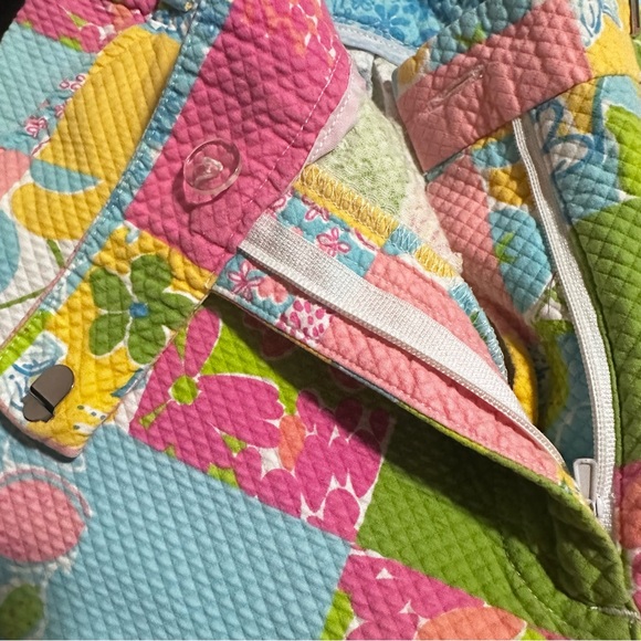 Lilly Pulitzer Vintage 90’s Patchwork Cropped Pants - Picture 4 of 12